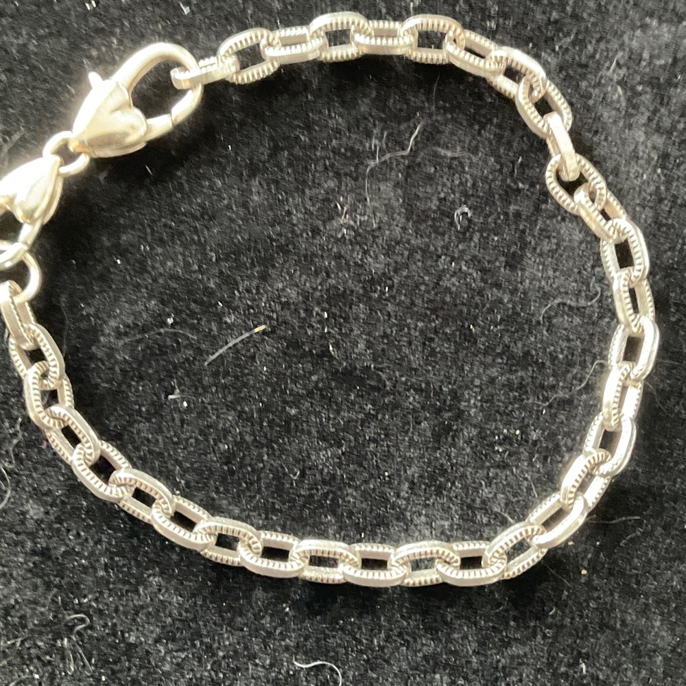 Brighton Elegant Silver Plated Chain Bracelet